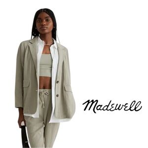 Madewell Olive Green Blazer